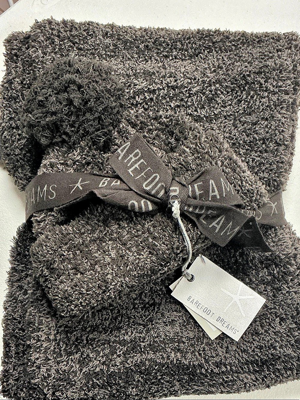 Barefoot dreams scarf and beanie set